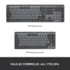 Logitech Mx Mechanical Mekanisk tastatur Brown Tactile Quiet