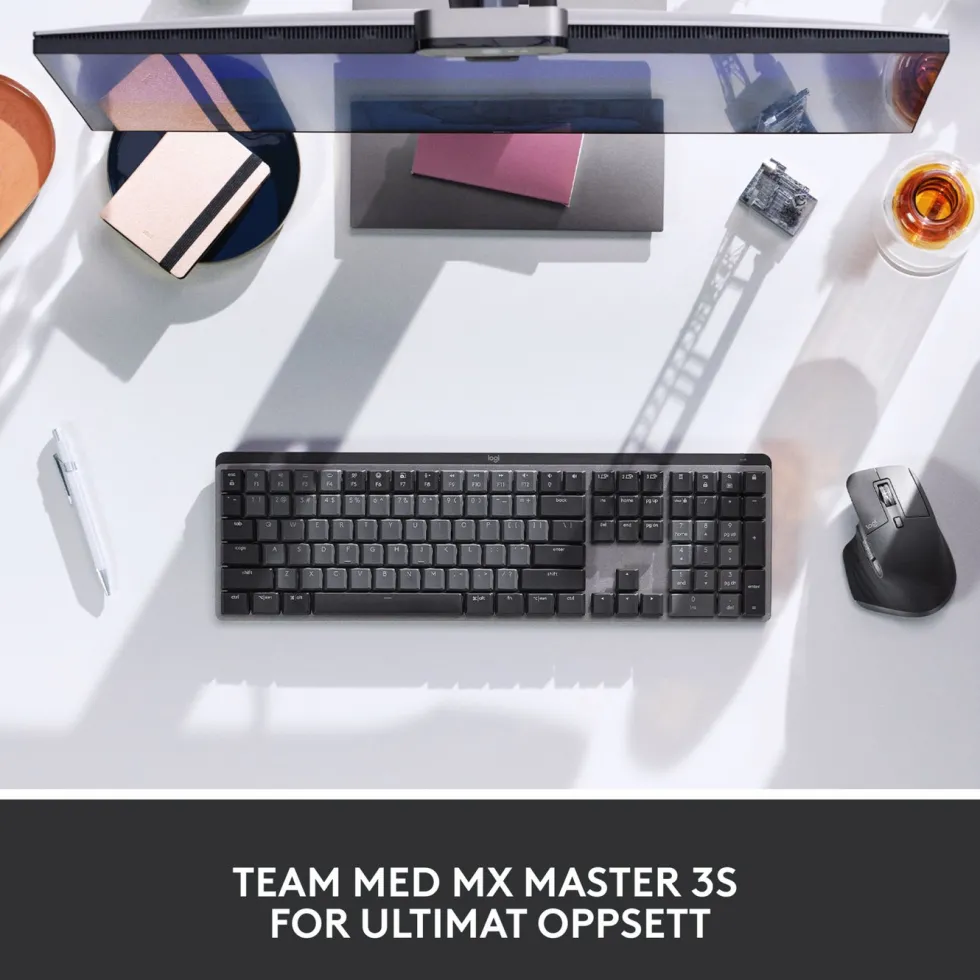 Logitech Mx Mechanical Mekanisk tastatur Brown Tactile Quiet
