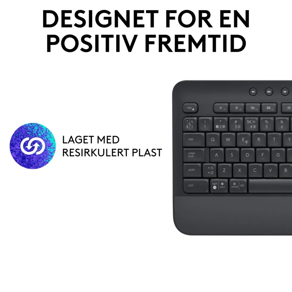 Logitech Signature K650 Trådløst tastatur Graphite
