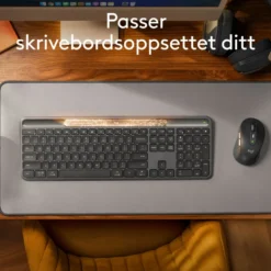 Logitech Signature Slim Solar+ Trådløst tastatur