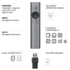 Logitech Spotlight Presentasjonsverktøy