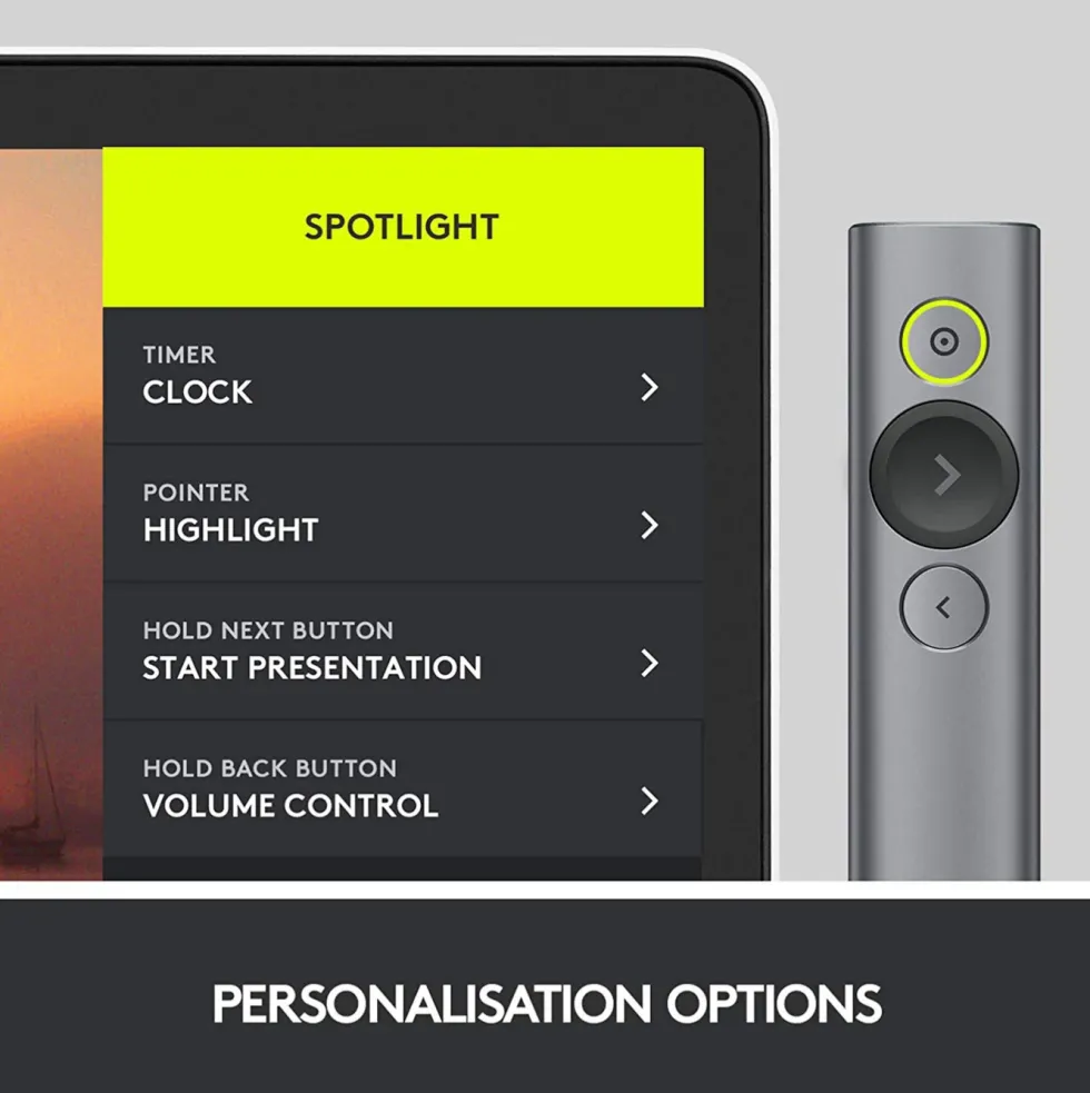 Logitech Spotlight Presentasjonsverktøy