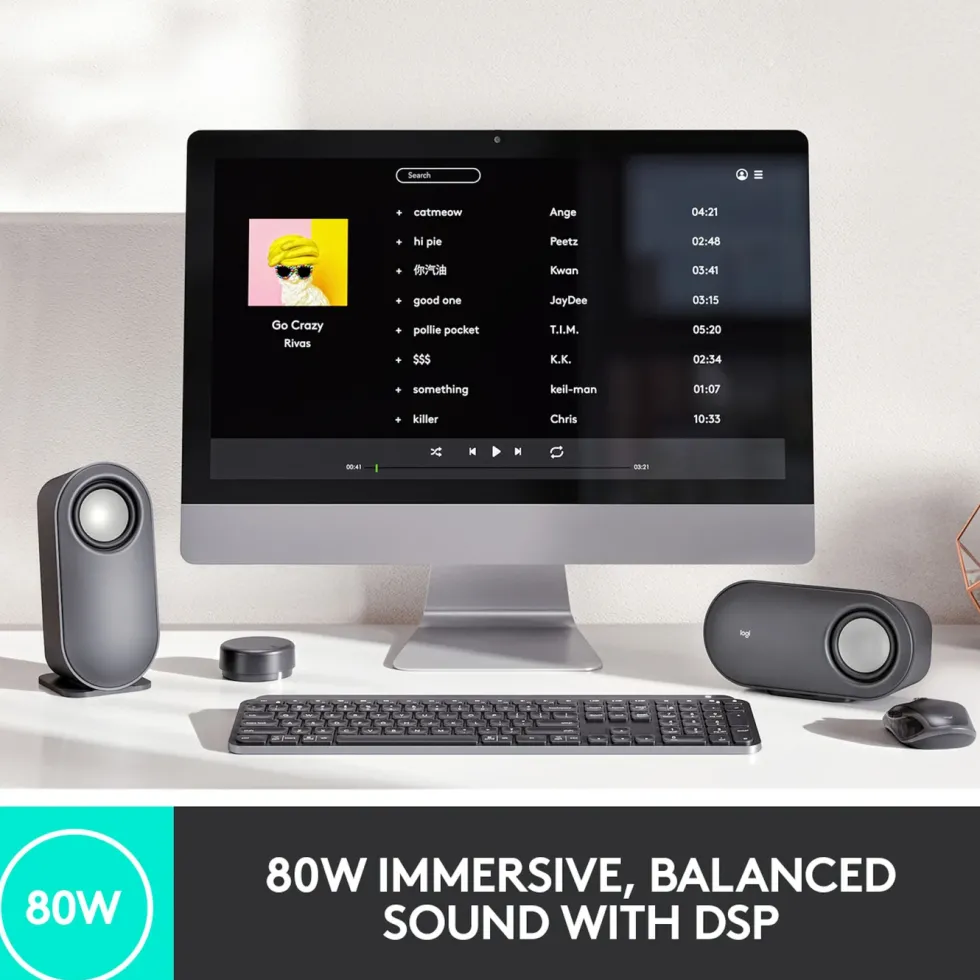 Logitech Z407 Høyttalersystem med subwoofer