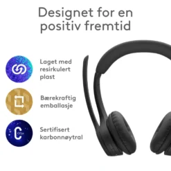 Logitech Zone 300 Trådløst headset Graphite