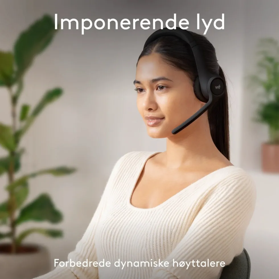 Logitech Zone 300 Trådløst headset Graphite