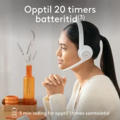 Logitech Zone 300 Trådløst headset Off-white
