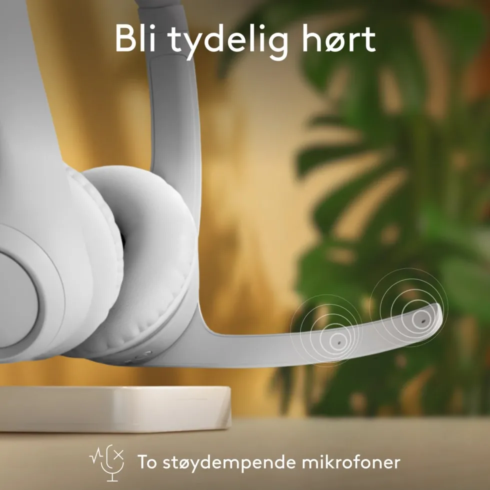 Logitech Zone 300 Trådløst headset Off-white