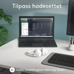 Logitech Zone 300 Trådløst headset Off-white