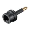 Luxorparts Adapter Toslink/Mini-Toslink