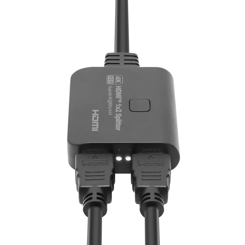 Luxorparts Aktiv HDMI-splitter 2-veis