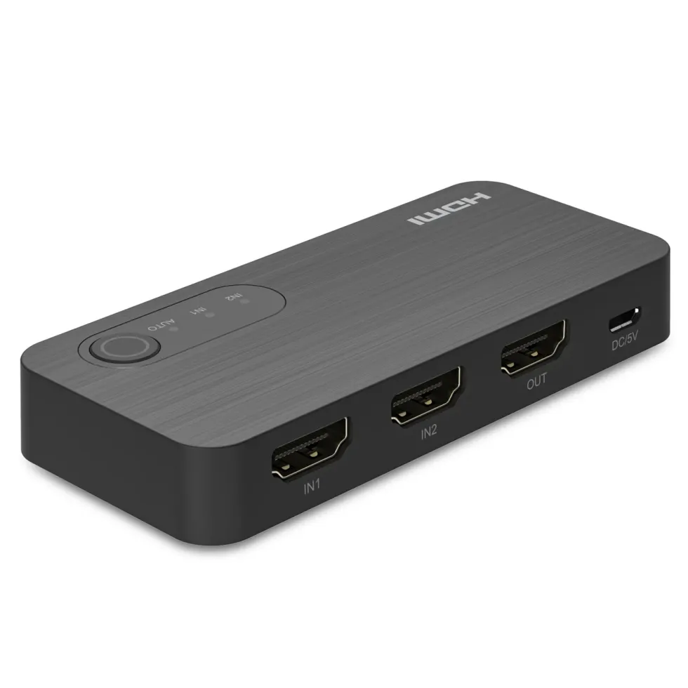 Luxorparts Automatisk HDMI-switch 8K 2-veis