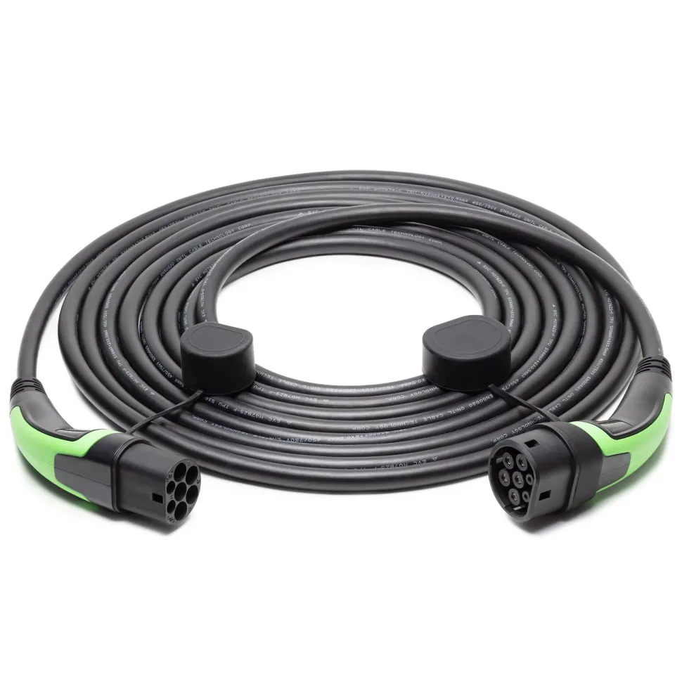 Luxorparts BEV Type 2 Ladekabel for elbil 22 kW 3-faset 10 m