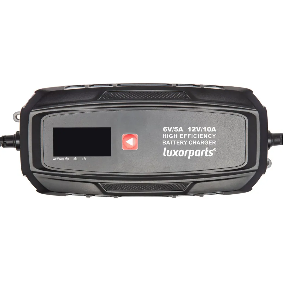 Luxorparts Bilbatterilader 10 A