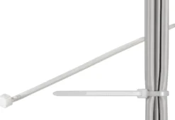 Luxorparts Buntebånd 100 x 2,5 mm 100-pk. Transparent