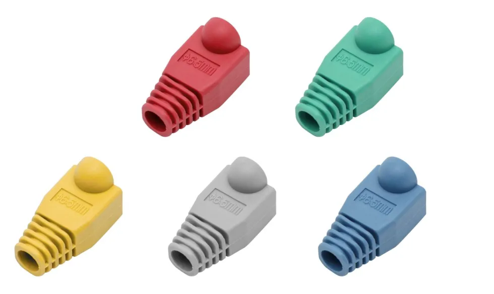 Luxorparts Bøyebeskyttelse for RJ45-nettverkskontakt, 20-pk.