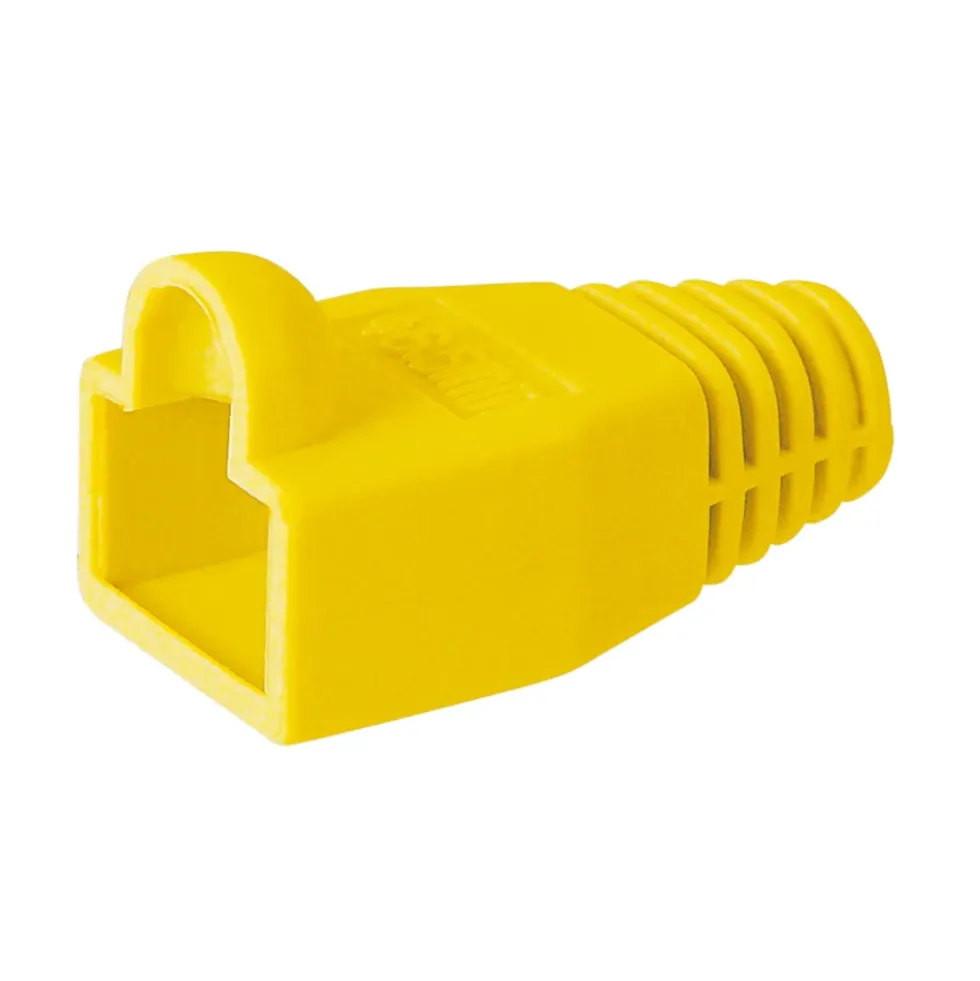 Luxorparts Bøyebeskyttelse RJ-45 Gul