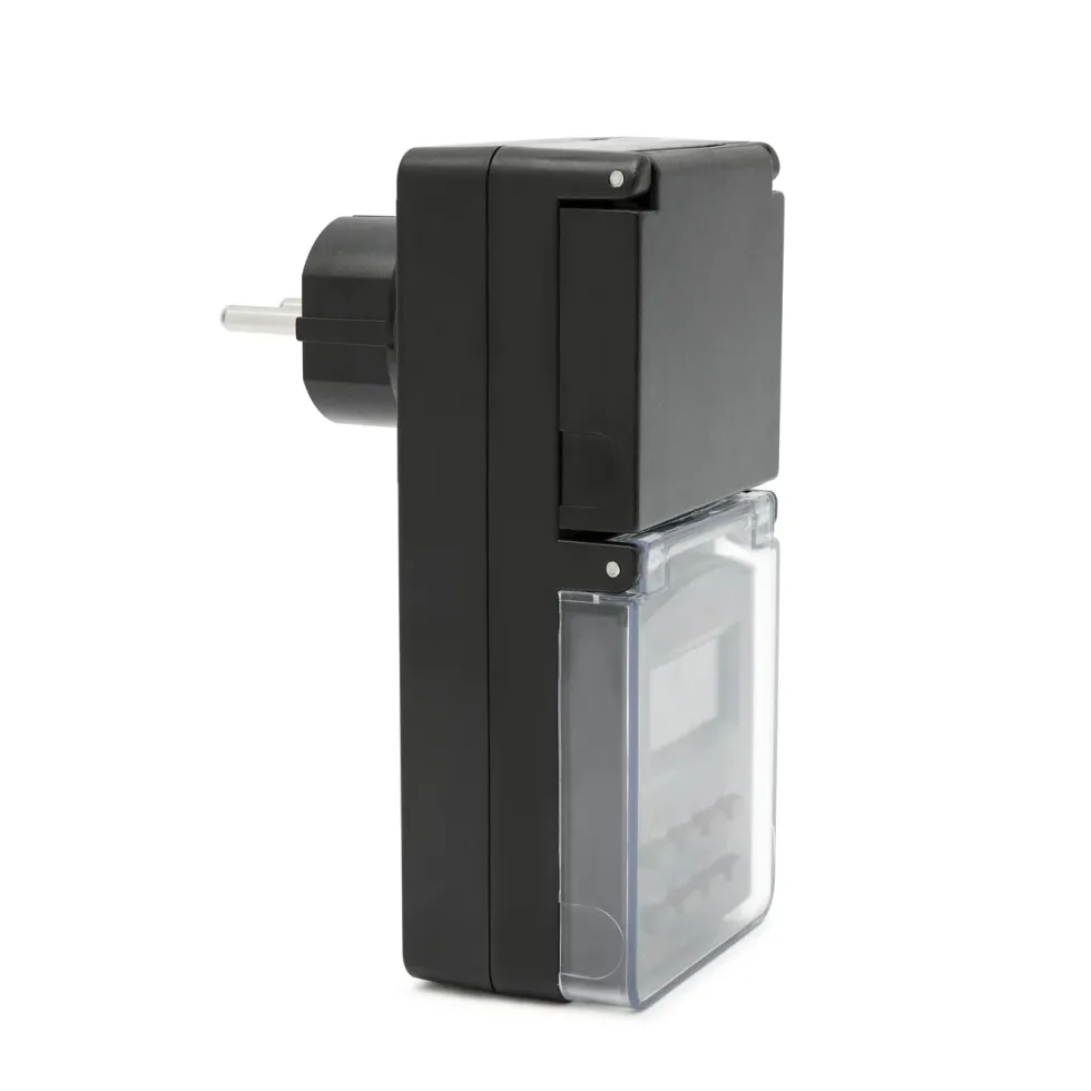 Luxorparts Digital timer 7 døgn for utendørsbruk