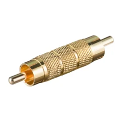 Luxorparts Dobbelthann RCA Gullbelagte