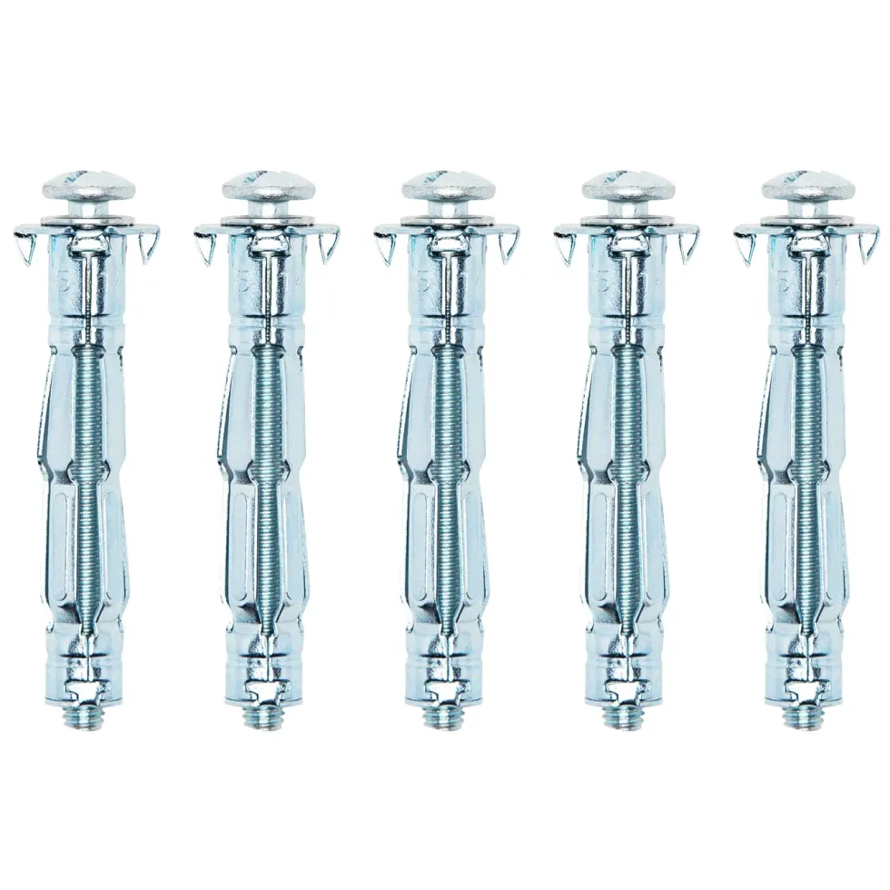 Luxorparts Ekspanderende gipsanker M5 - Enkelgips 5-pk.
