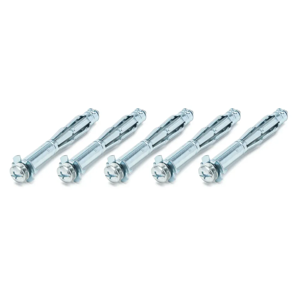 Luxorparts Ekspanderende gipsanker M5 - Dobbelgips 5-pk.