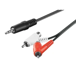 Luxorparts Forgreningskabel 3,5 mm til RCA