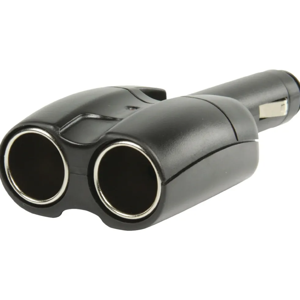 Luxorparts Forgreningskontakt for 12 V-uttak 21 mm