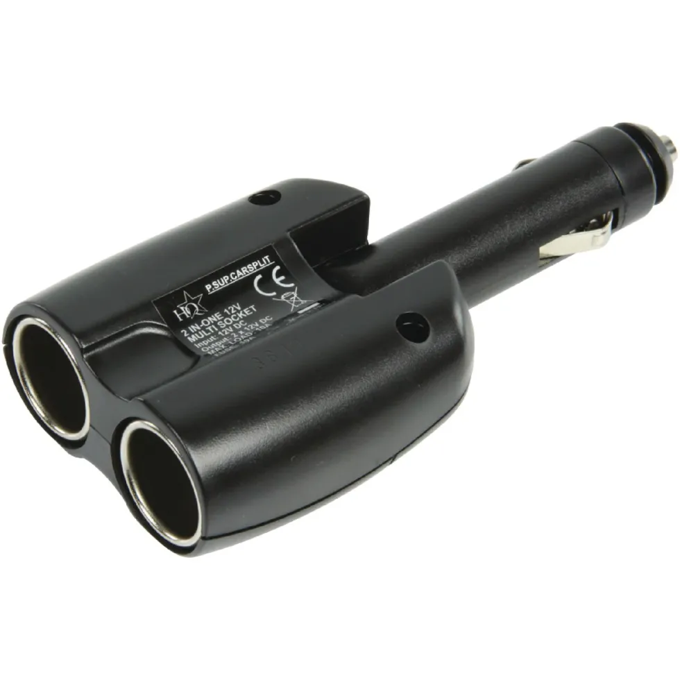 Luxorparts Forgreningskontakt for 12 V-uttak 21 mm