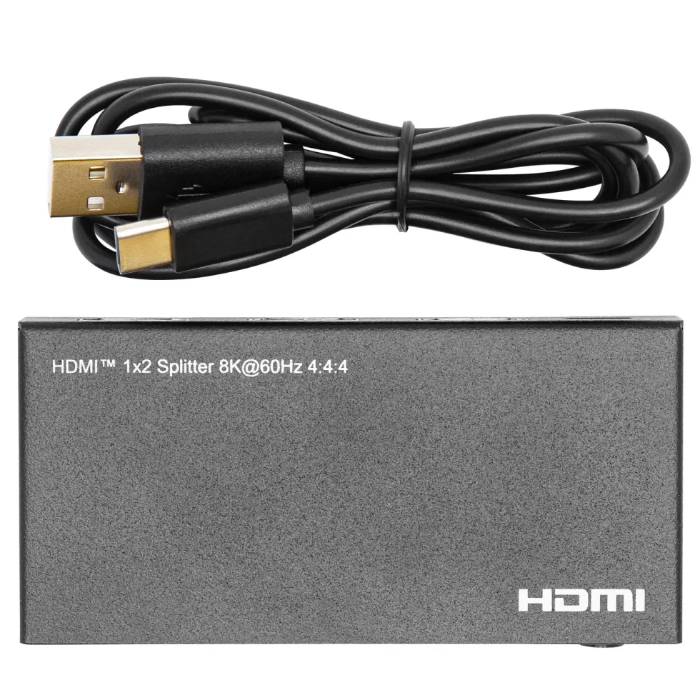 Luxorparts HDMI Splitter 8K 2-veis