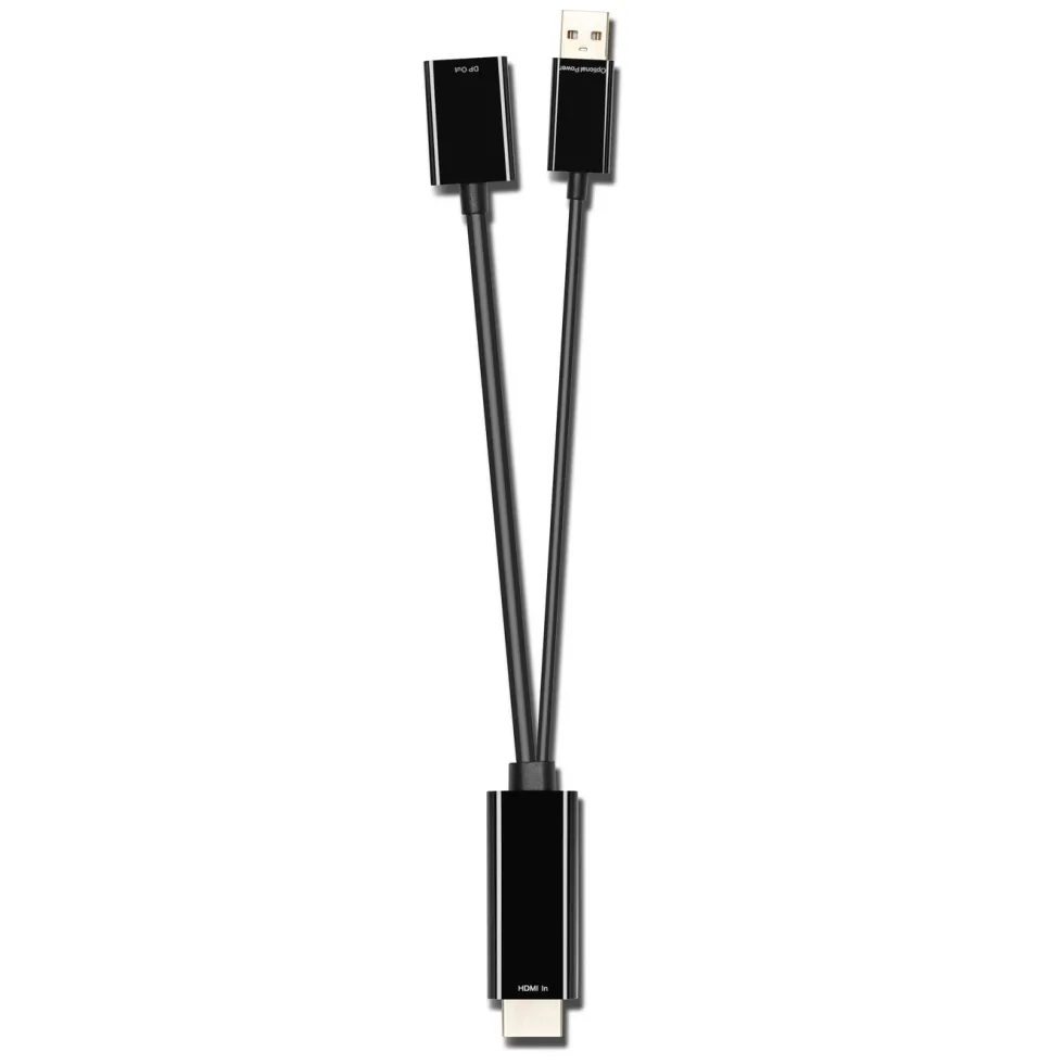 Luxorparts HDMI til Displayport - aktiv adapter