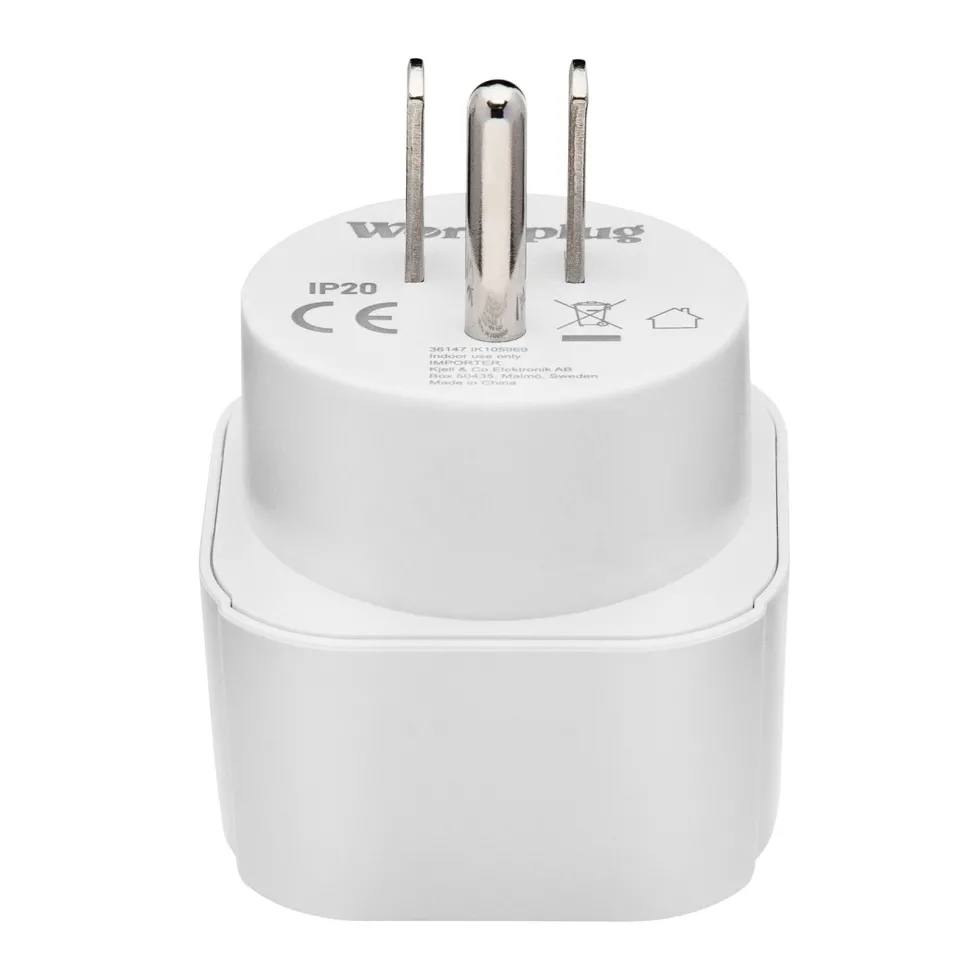 Luxorparts Jordet reiseadapter USA