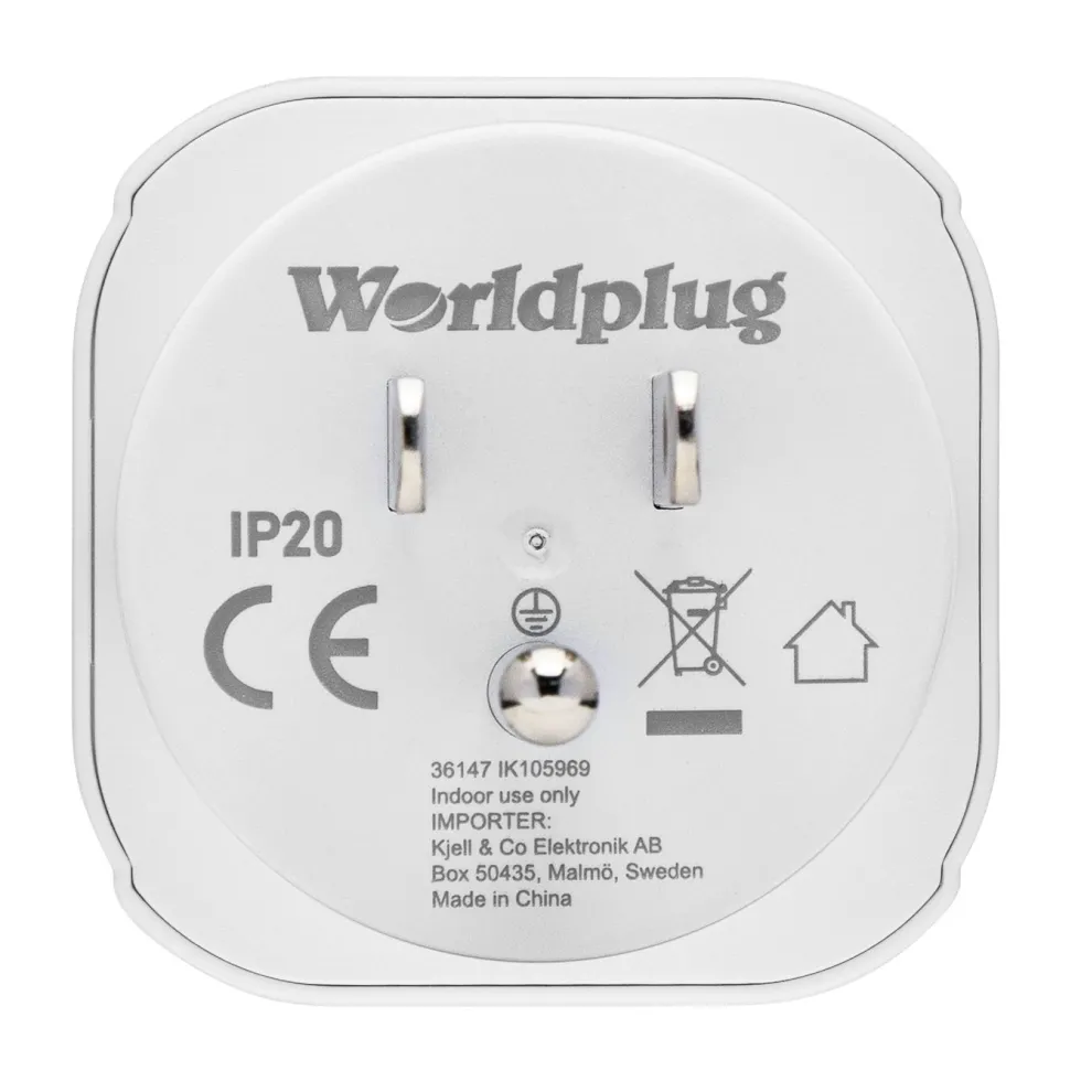 Luxorparts Jordet reiseadapter USA