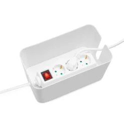 Luxorparts Kabelskjuler Mini Hvit