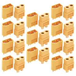 Luxorparts Kontaktsett XT60 med krympeslange - 10 par