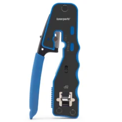 Luxorparts Krympetang med klippe- og dekselfunksjon for RJ45-kontakter