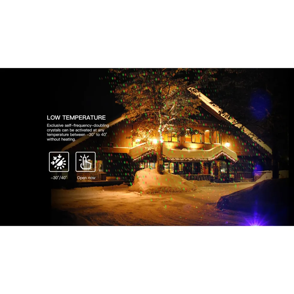 Luxorparts Laserprojektor - Regnshow