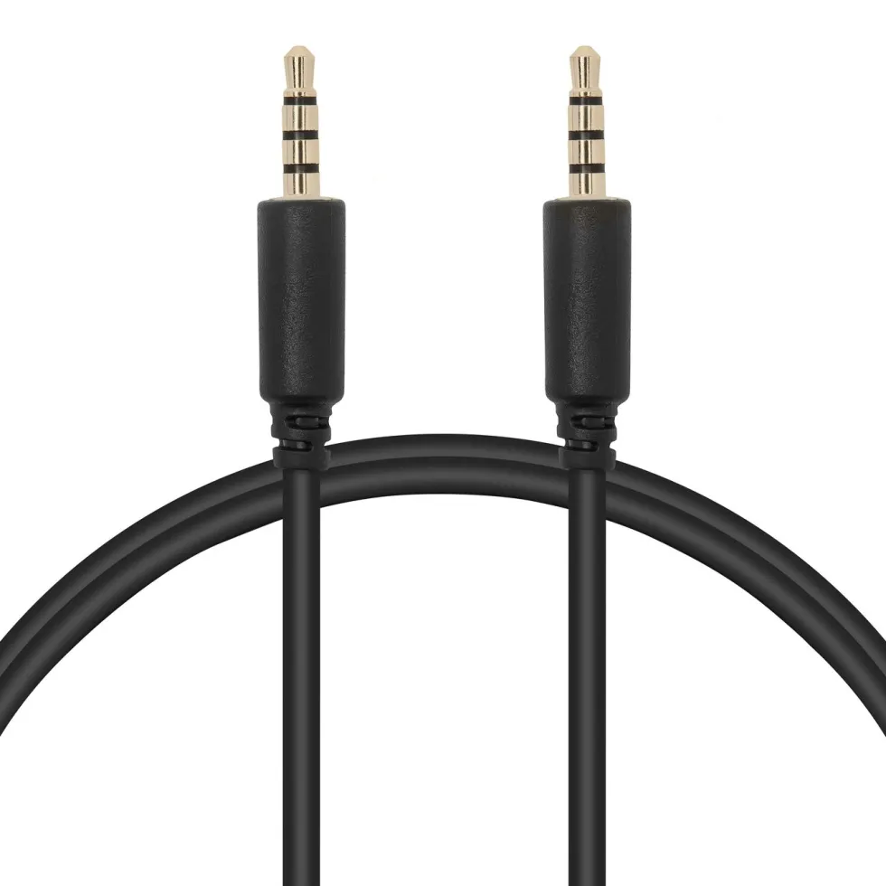 Luxorparts Lydkabel med 3,5 mm-kontakt 1 m