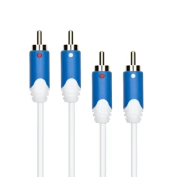 Luxorparts Lydkabel 2 x RCA 0,5 m