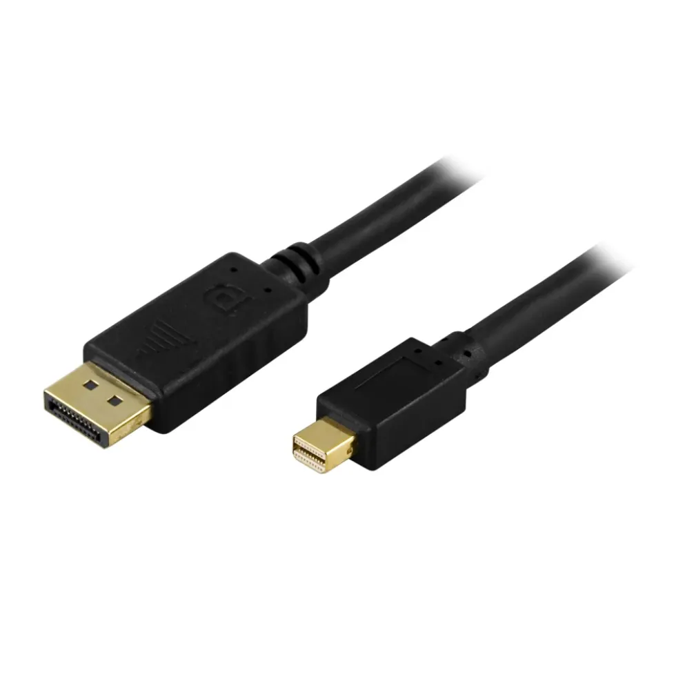 Luxorparts Mini displayport til Displayport-kabel 2 m