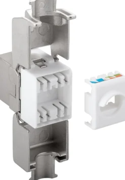 Luxorparts Modulkontakt Cat. 6a FTP verktøyfri