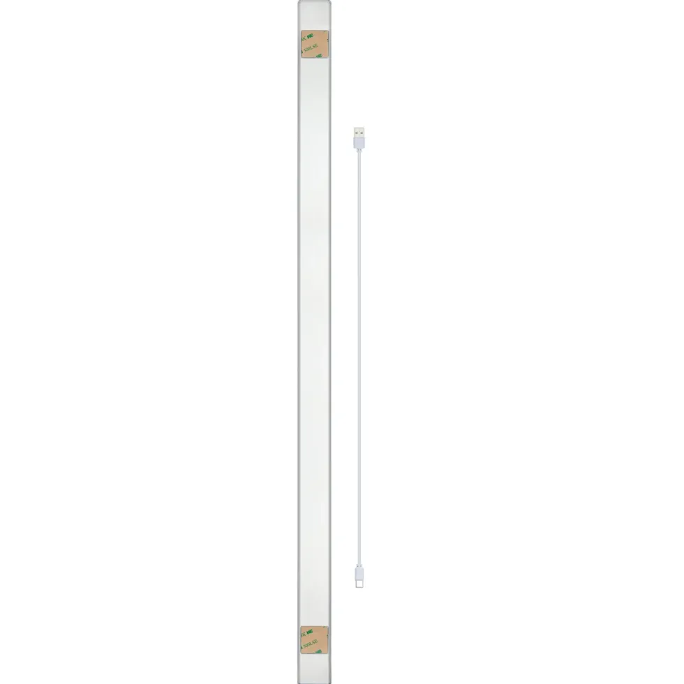 Luxorparts Oppladbar magnetisk LED-lysrampe 80 cm
