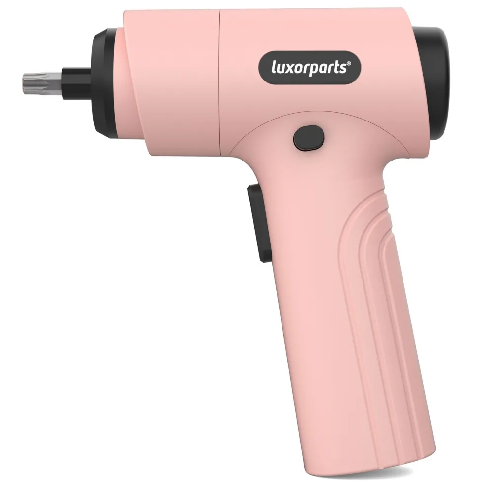 Luxorparts Oppladbar skrutrekker Rosa