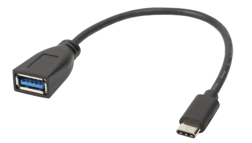 Luxorparts OTG-adapter USB-C til USB-A 0,2 m