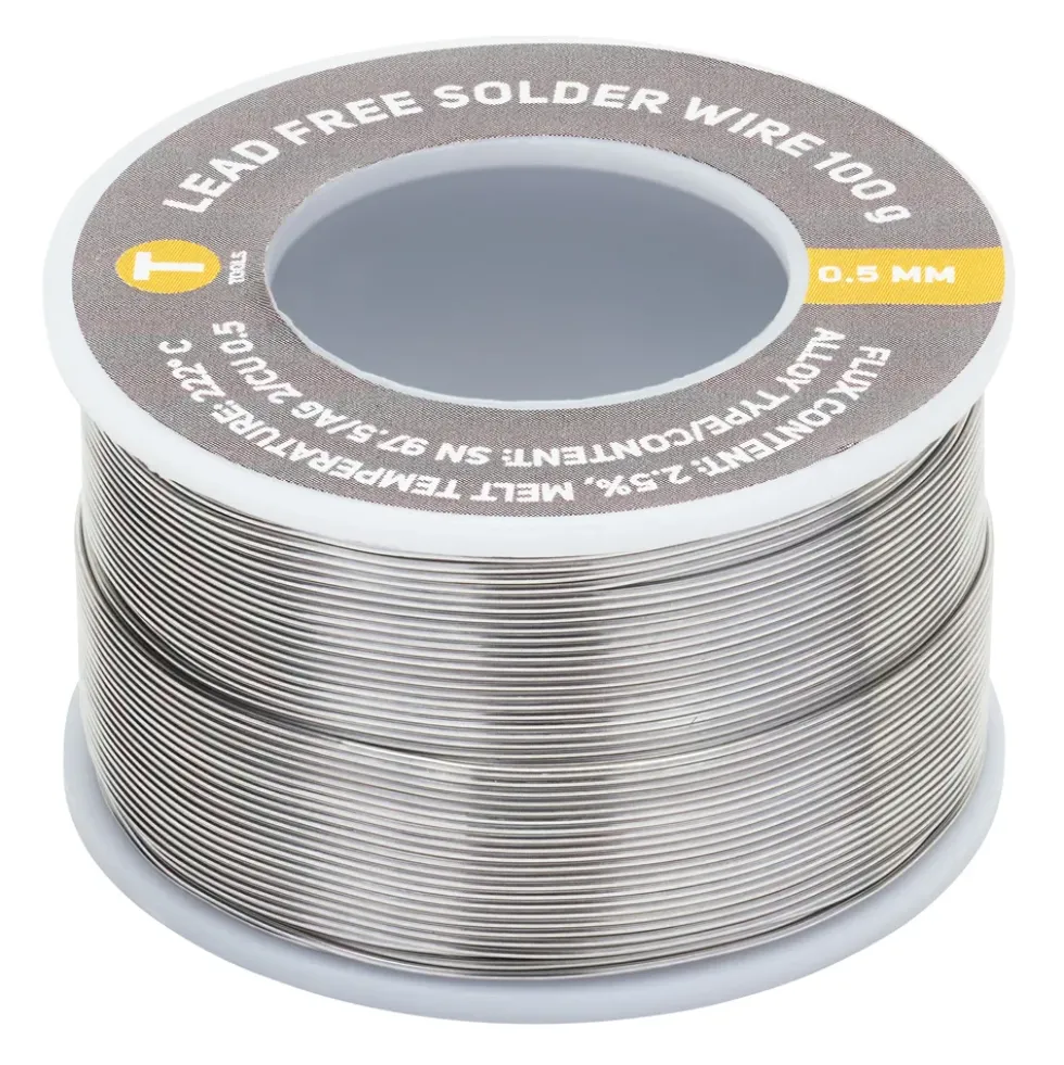 Luxorparts Pro Blyfritt loddetinn 0,5 mm 100 g