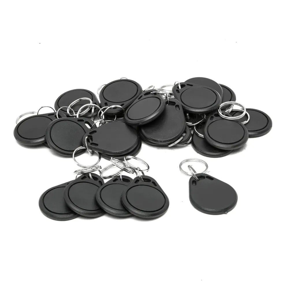 Luxorparts RFID-brikke med nøkkelring 25-pk.