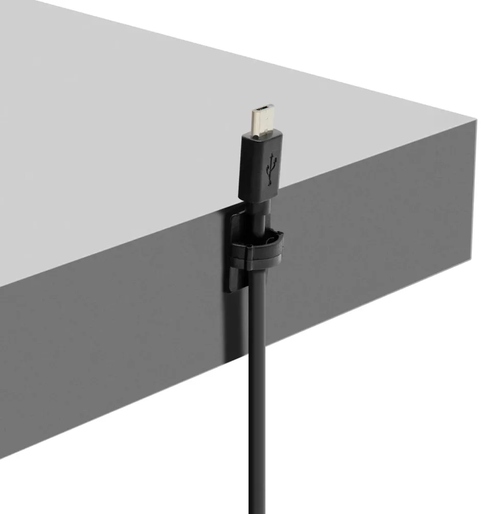 Luxorparts Selvklebende miniholder 50 stk.