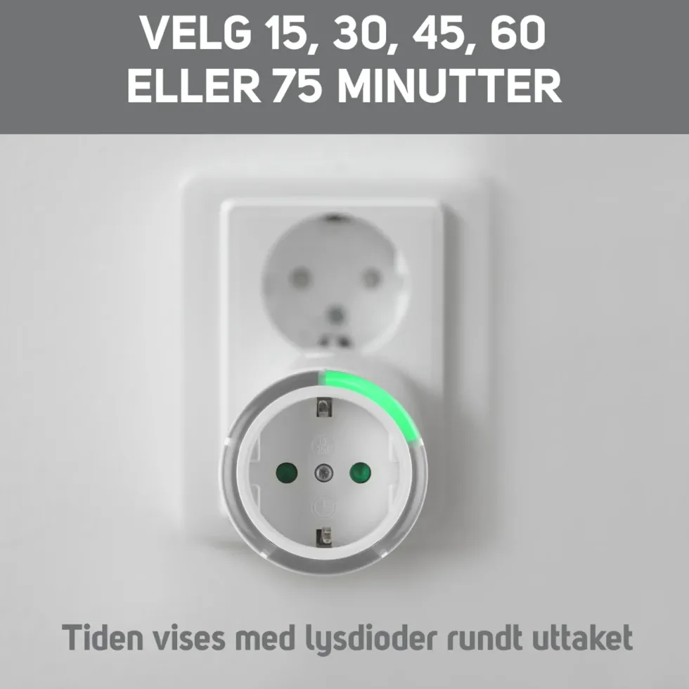 Luxorparts Sikkerhetstimer 15-75 min