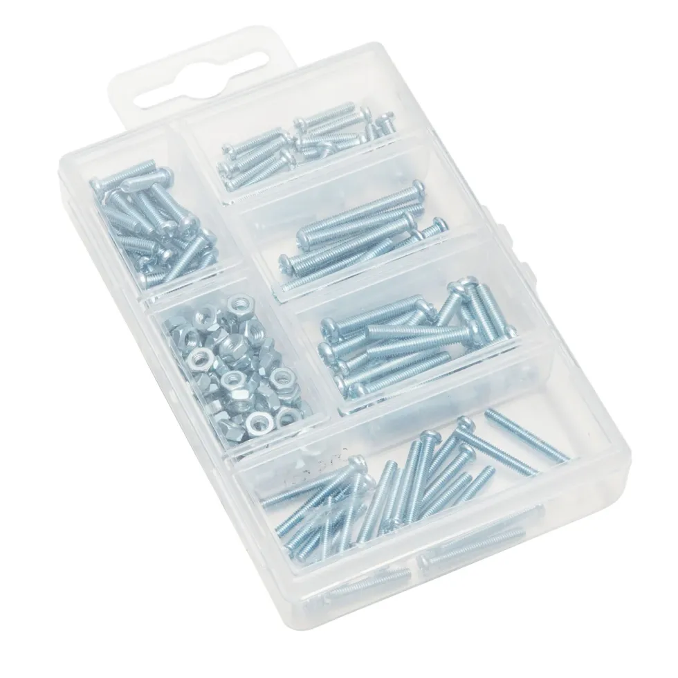 Luxorparts Skruesortiment 180 deler