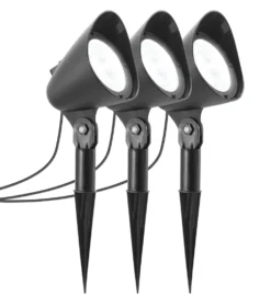 Luxorparts Solcelledrevet nattbelysning 3-pk.