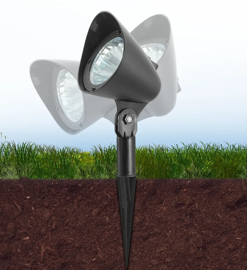Luxorparts Solcelledrevet nattbelysning 3-pk.