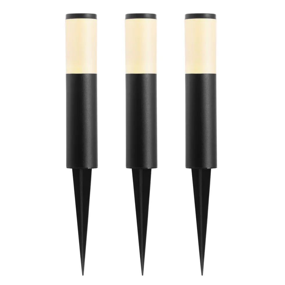 Luxorparts 245 Solcelledrevet pullert 3-pk.